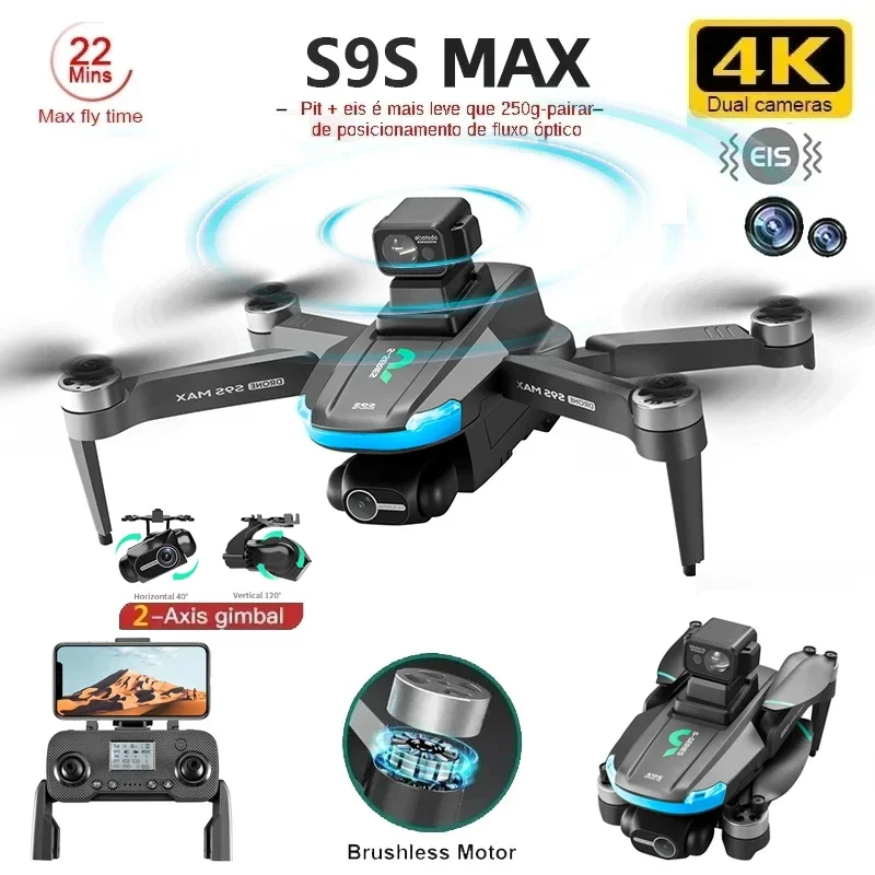 Drone Lidar - Nouveau S9S MAX MINI Drone 4K