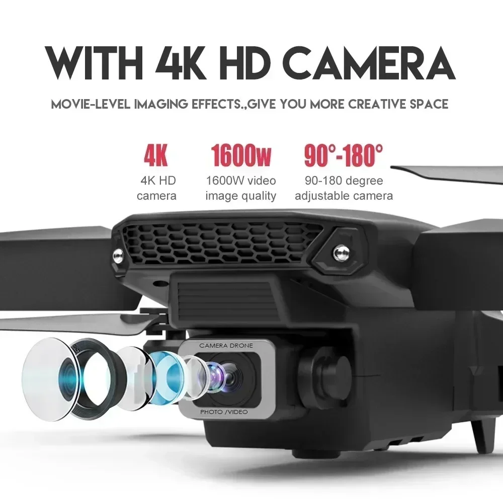 Drone E88 Pro WIFI FPV Grand A - Drone Lidar avis et prix
