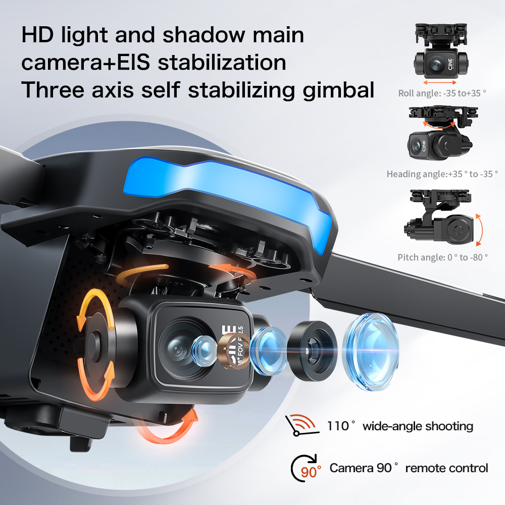 Nouveau drone S-X1 MAX GPS 8K  - Drone Surveying avis et prix
